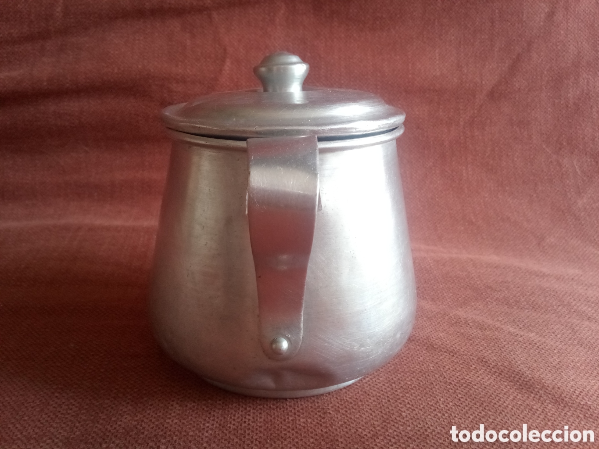 Antig&uuml;edades: AZUCARERO DE ALUMINIO - Foto 4