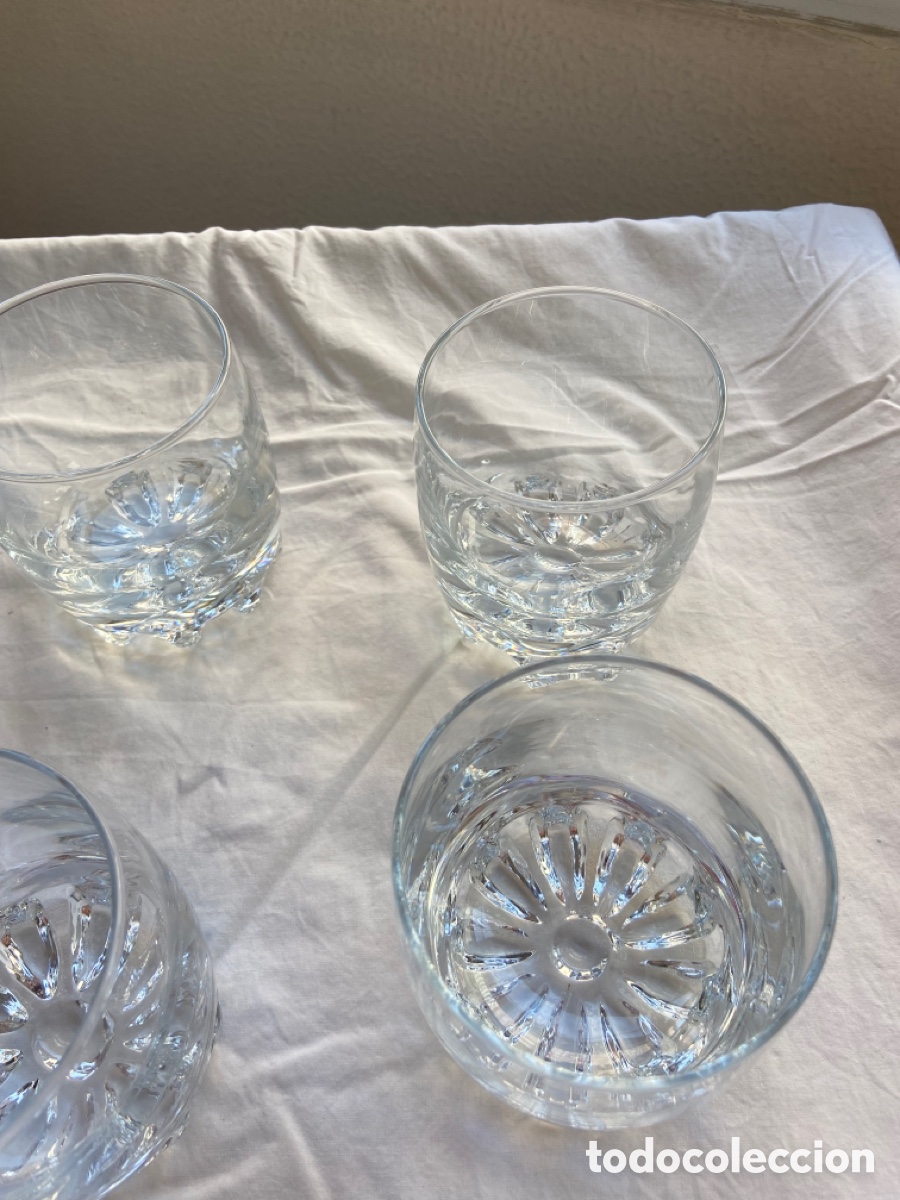 Antig&uuml;edades: Set de 9 vasos de cristal de whisky - Foto 7