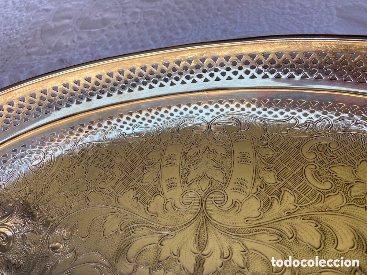 Antig&uuml;edades: Bandeja decorativa - Foto 3