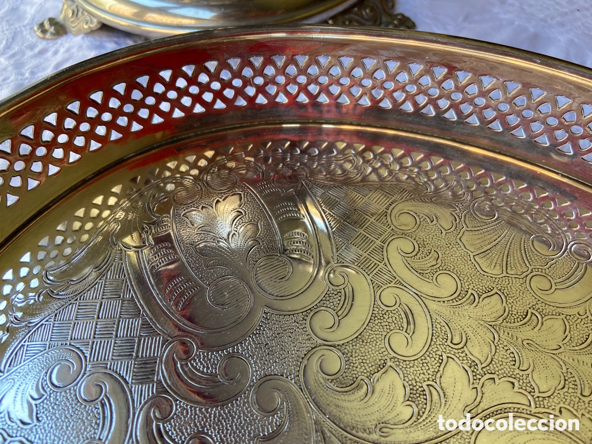 Antig&uuml;edades: Bandeja decorativa - Foto 4