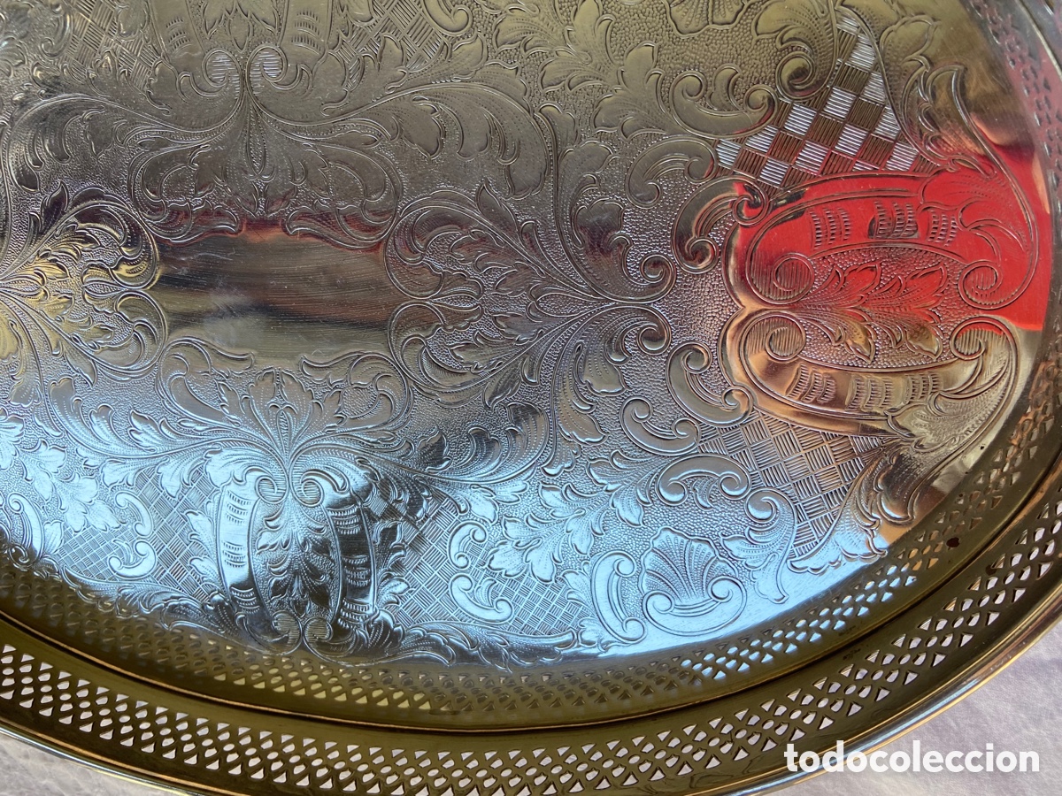 Antig&uuml;edades: Bandeja decorativa - Foto 6