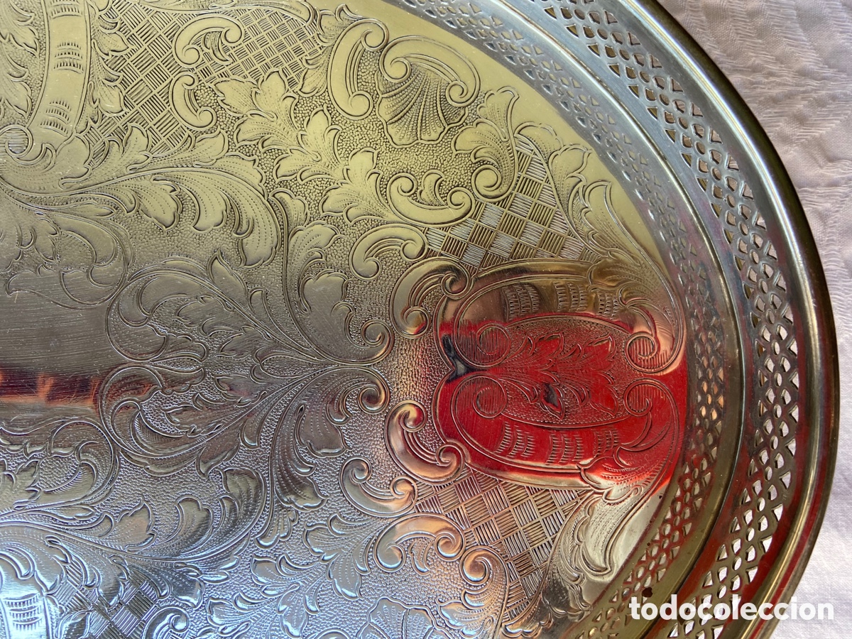 Antig&uuml;edades: Bandeja decorativa - Foto 7