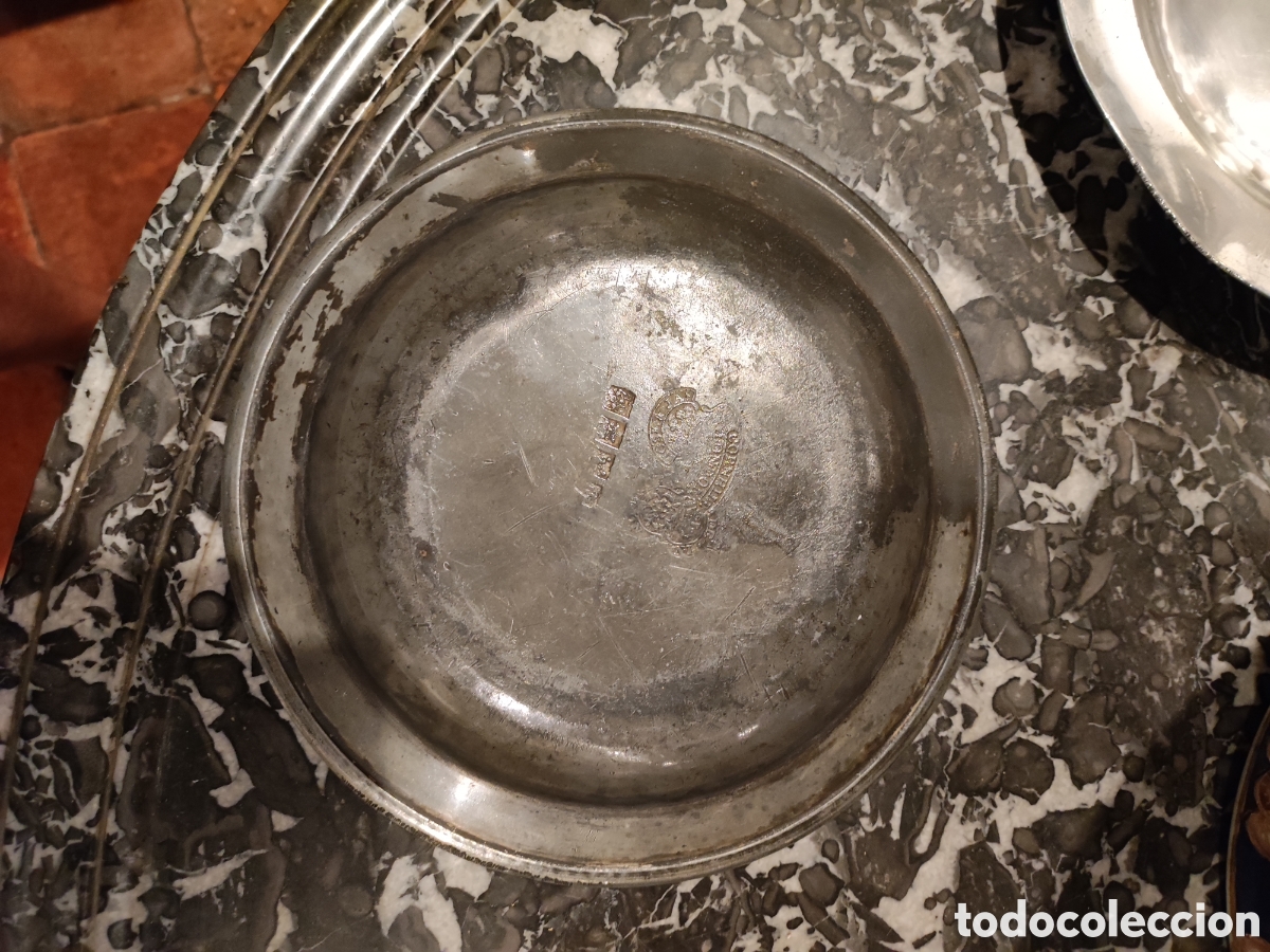 Antig&uuml;edades: Platos de esta&ntilde;o - Foto 18
