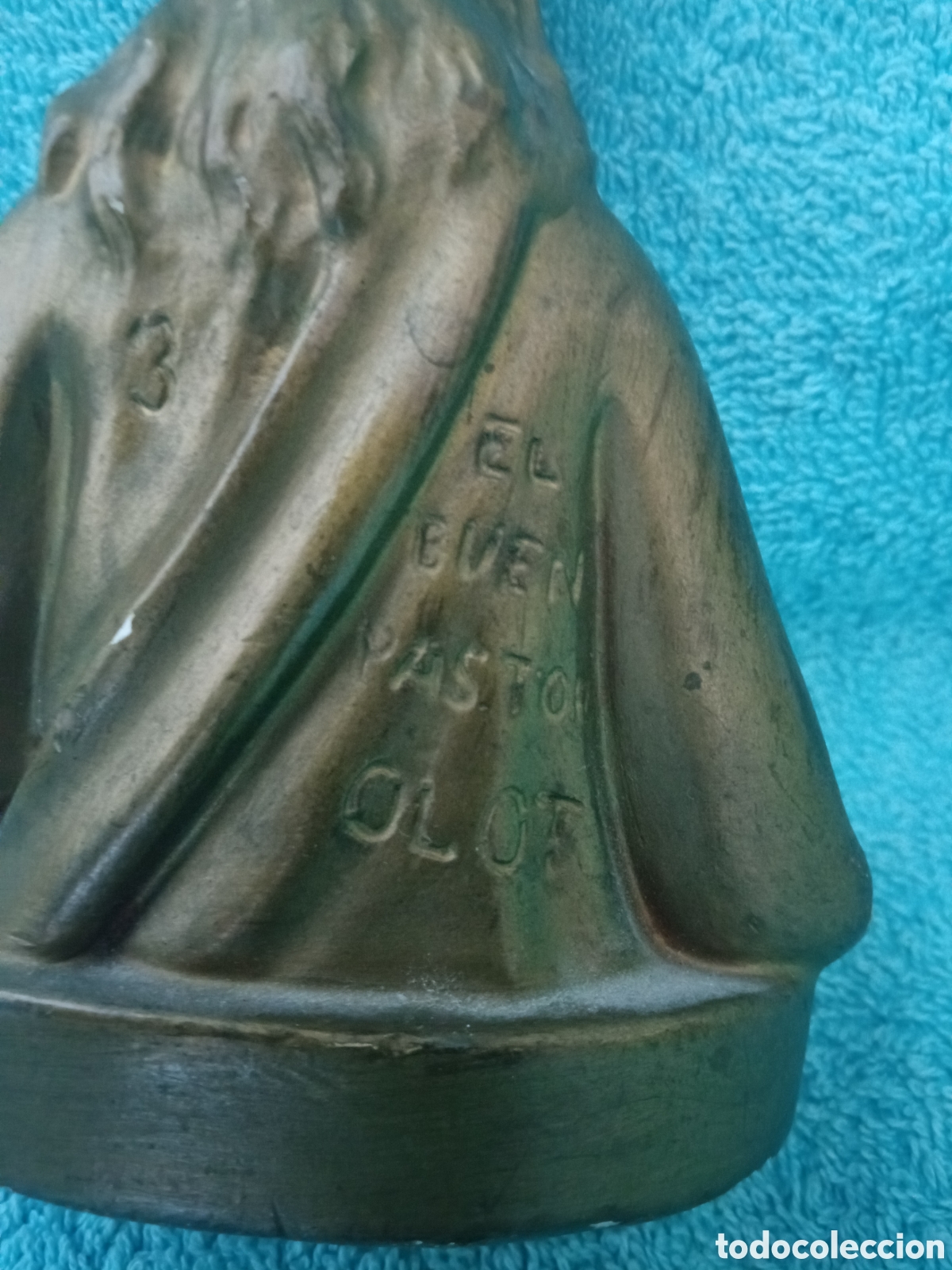 Antig&uuml;edades: Figura el Buen Pastor de Olot - Foto 4