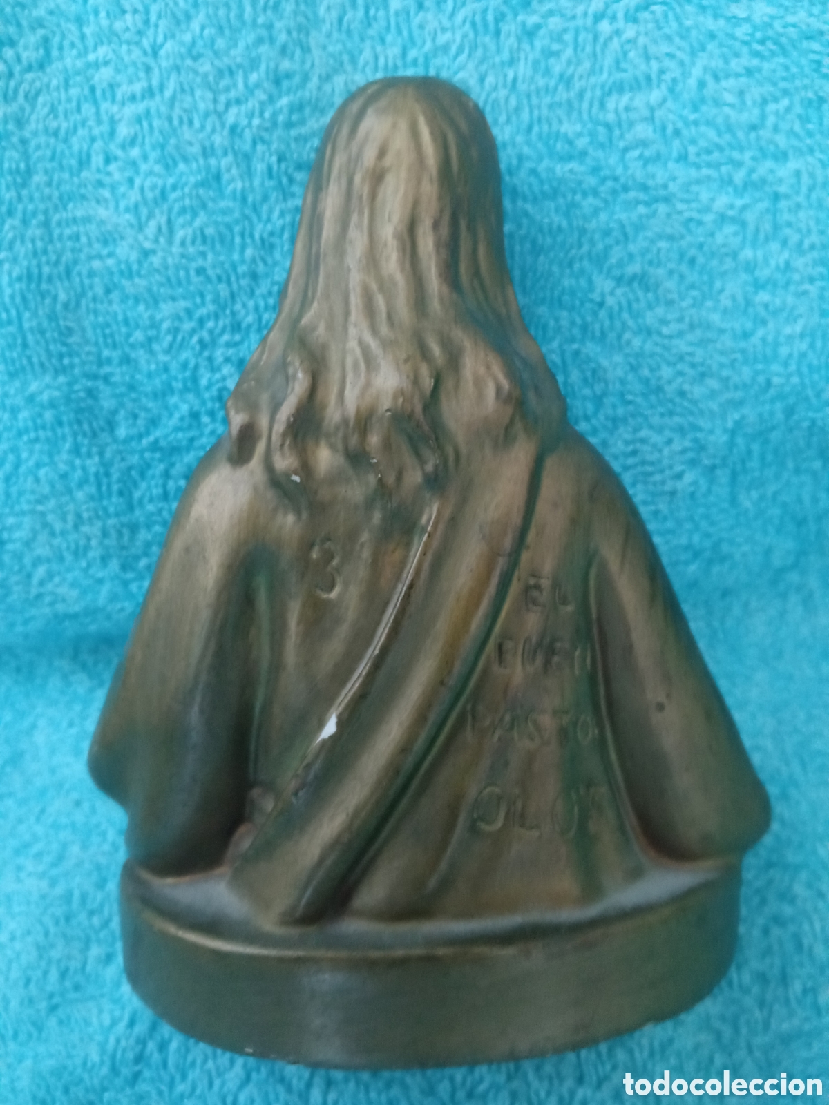 Antig&uuml;edades: Figura el Buen Pastor de Olot - Foto 5
