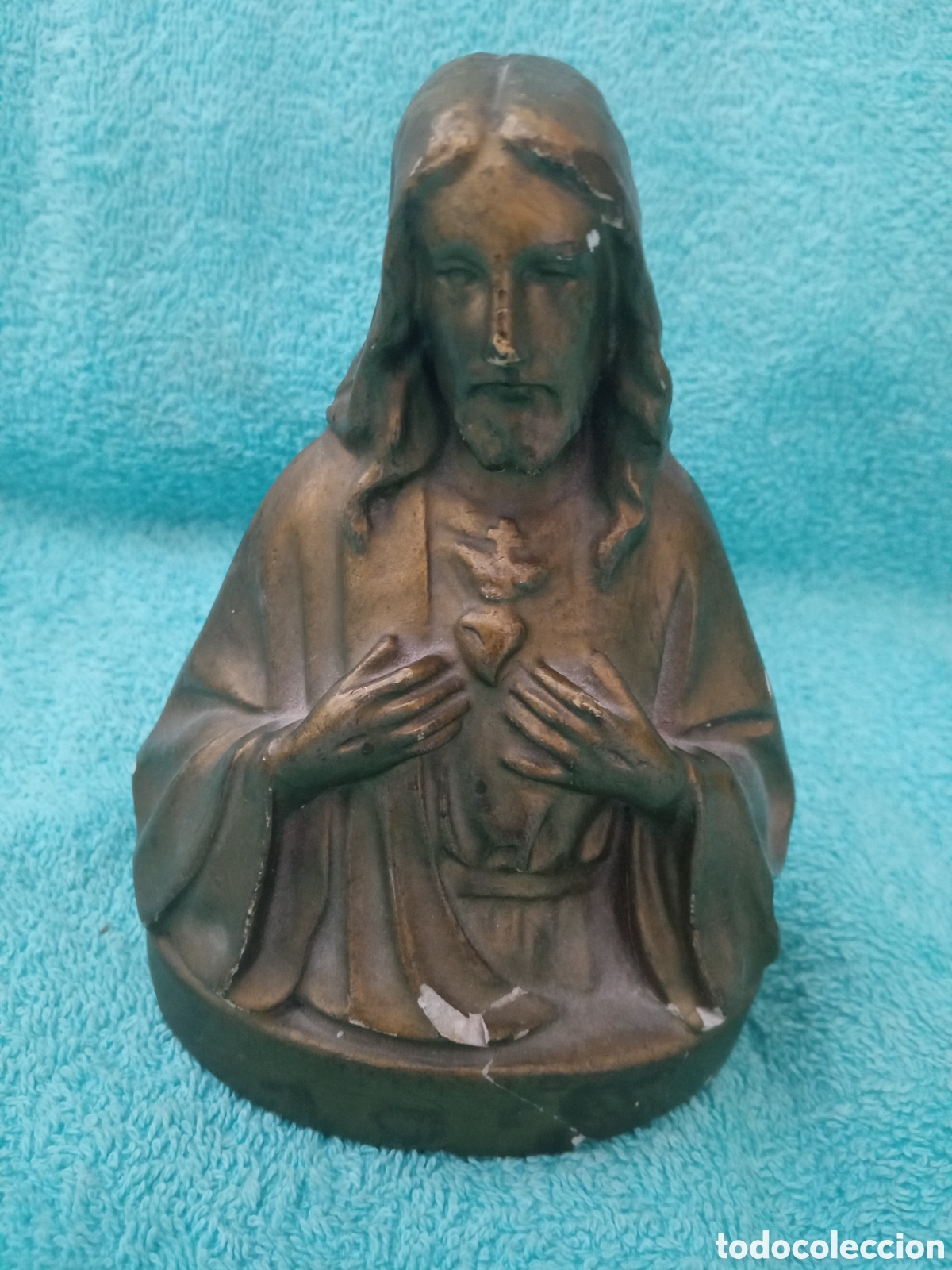 Antig&uuml;edades: Figura el Buen Pastor de Olot - Foto 1