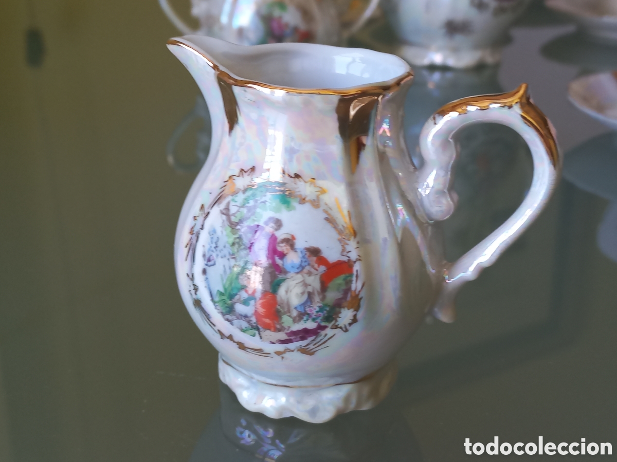Antig&uuml;edades: Juego de caf&eacute; antiguo - Foto 5