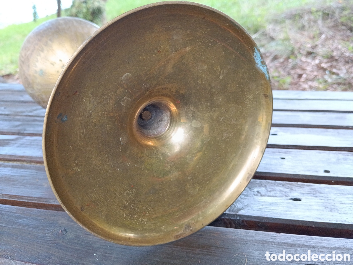Antig&uuml;edades: ANTIGUA GRAN COPA EN LAT&Oacute;N. 50 cm. - Foto 5