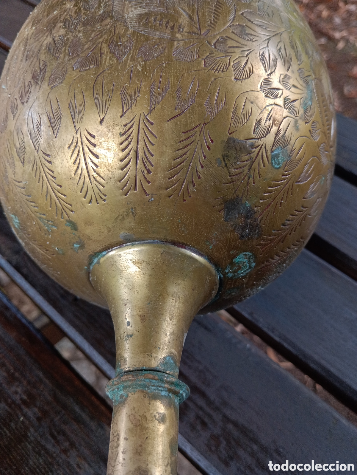 Antig&uuml;edades: ANTIGUA GRAN COPA EN LAT&Oacute;N. 50 cm. - Foto 6