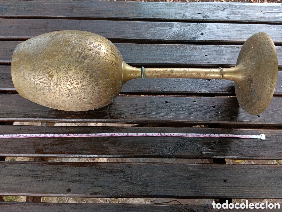 Antig&uuml;edades: ANTIGUA GRAN COPA EN LAT&Oacute;N. 50 cm. - Foto 7
