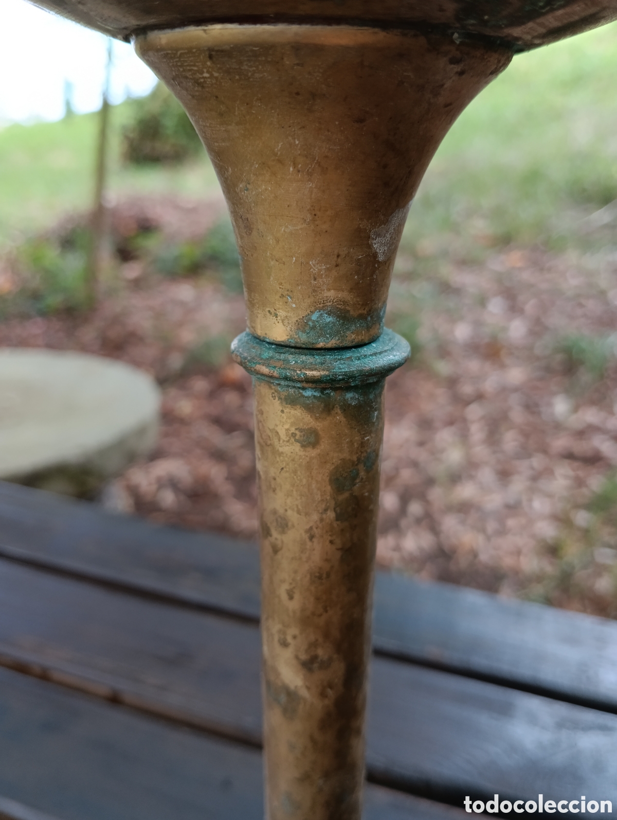 Antig&uuml;edades: ANTIGUA GRAN COPA EN LAT&Oacute;N. 50 cm. - Foto 13