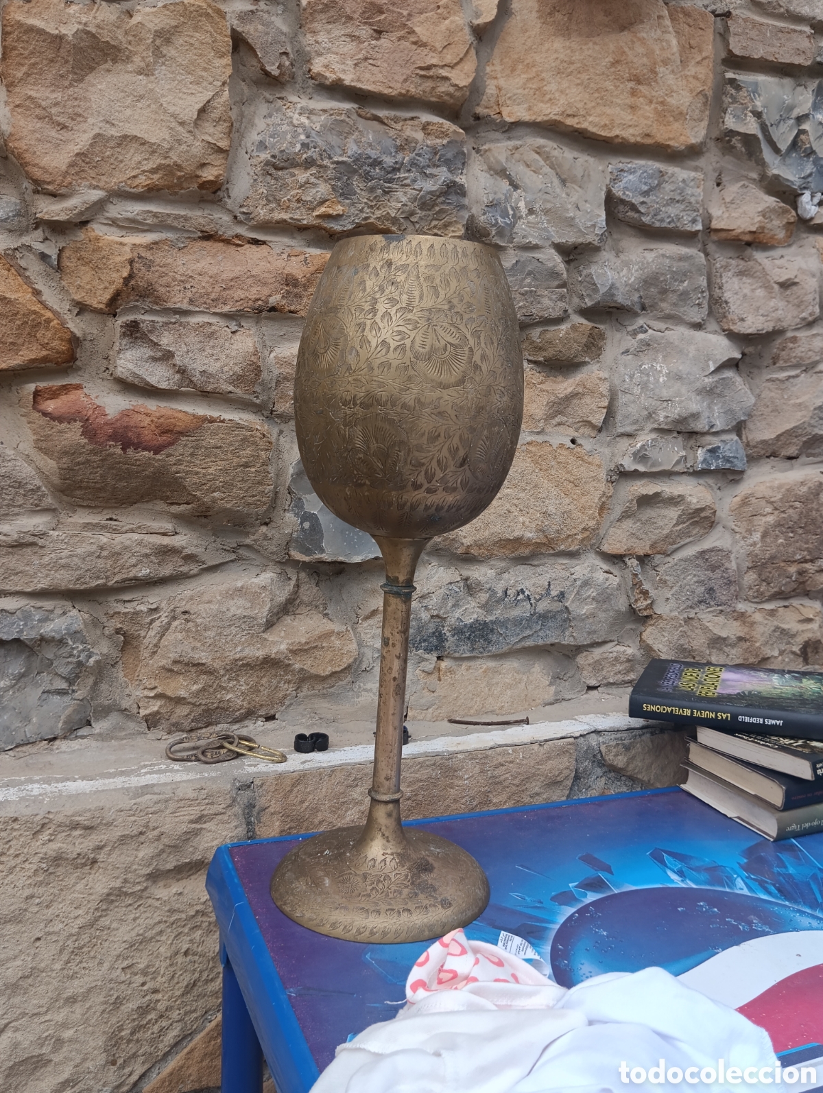 Antig&uuml;edades: ANTIGUA GRAN COPA EN LAT&Oacute;N. 50 cm. - Foto 17