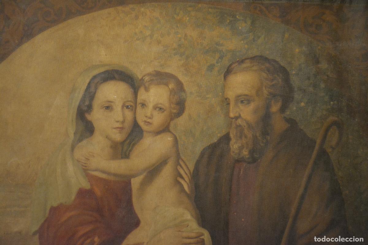 Antig&uuml;edades: TAPIZ DE LA SAGRADA FAMILIA D&Eacute;CADA DE LOS A&Ntilde;OS 20 O 30 DEL SIGLO XX