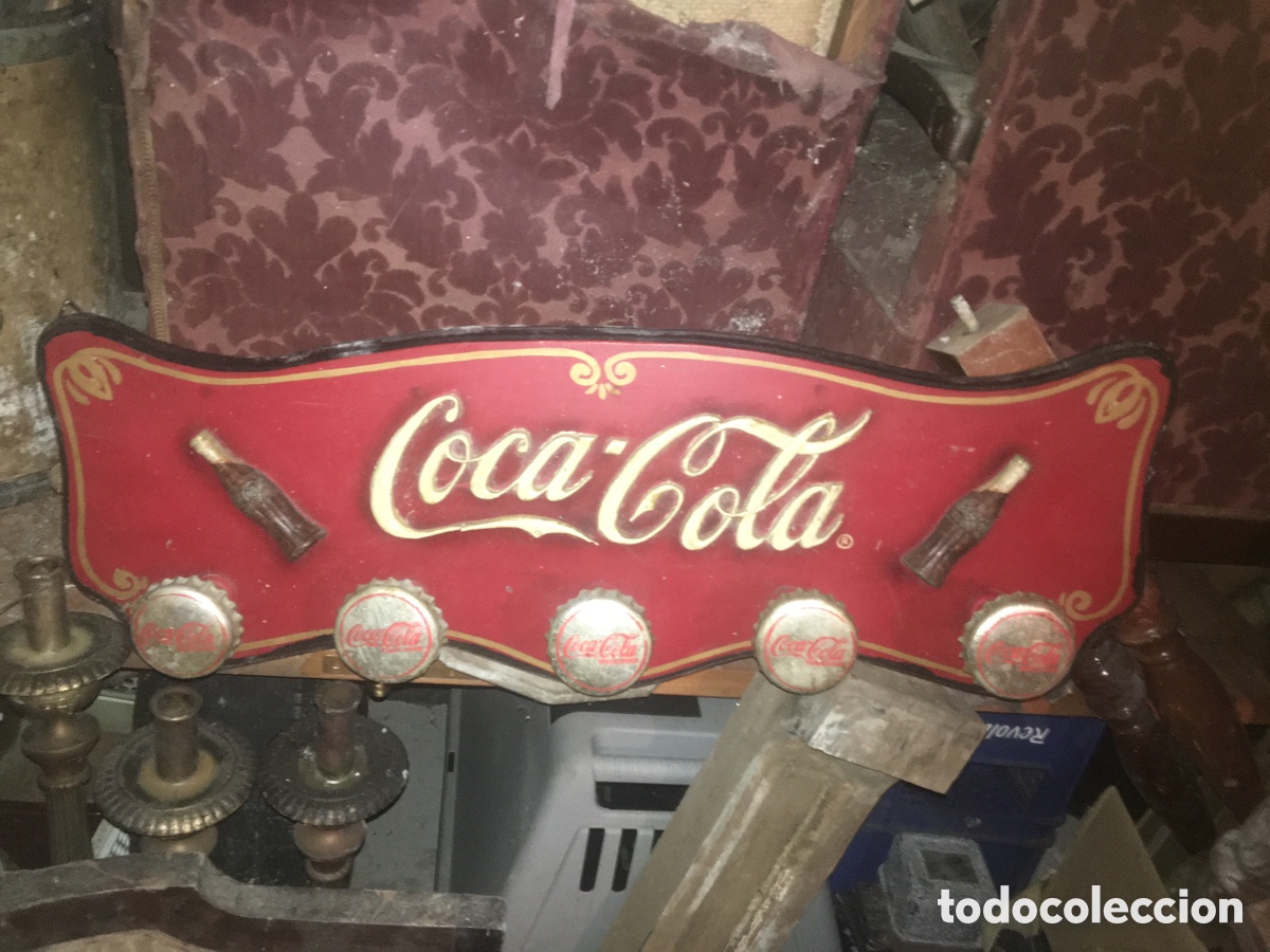 Antig&uuml;edades: Letrero Coca Cola antiguo - Foto 1