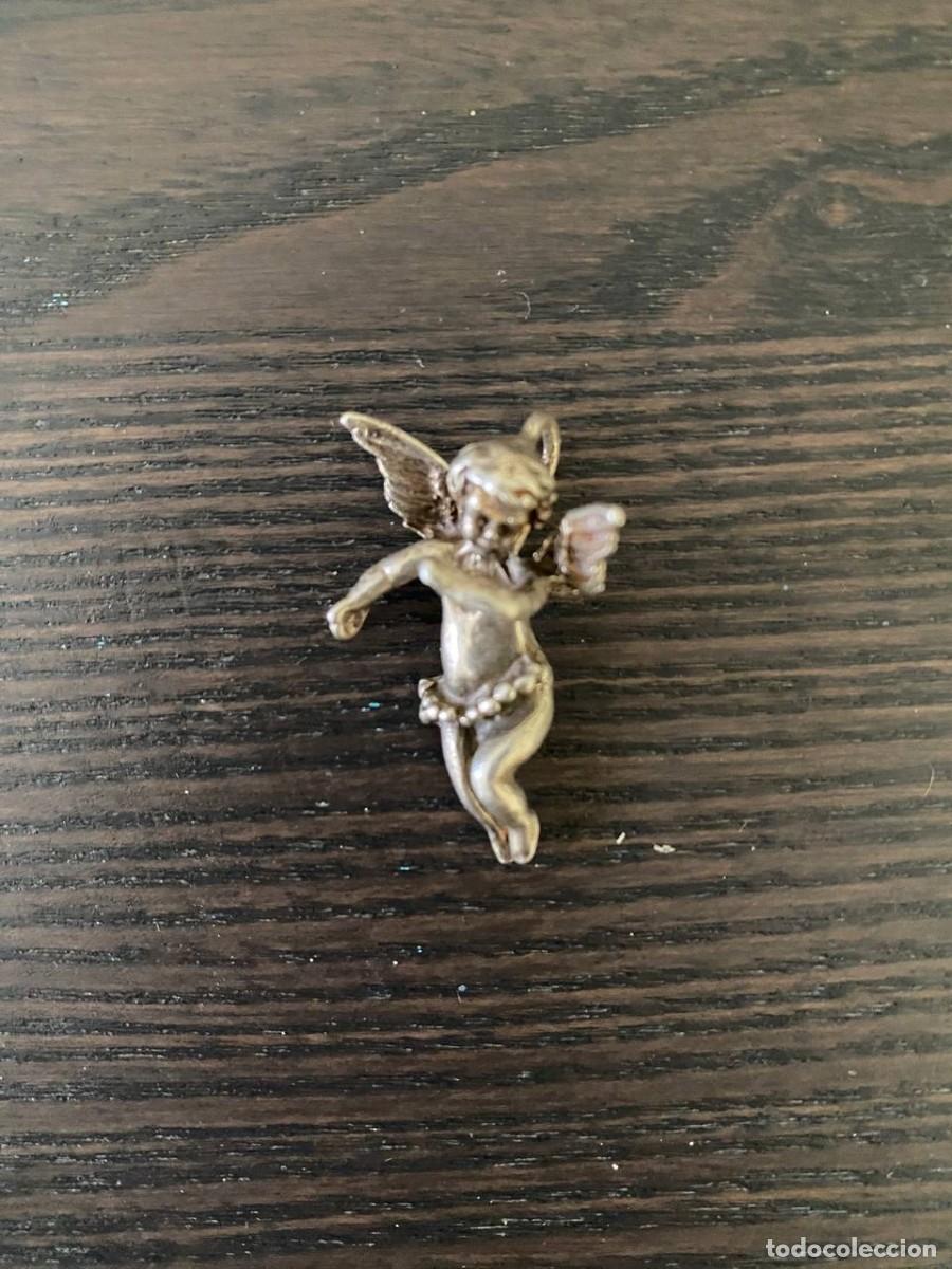 Antig&uuml;edades: Colgante &aacute;ngel plata - Foto 1