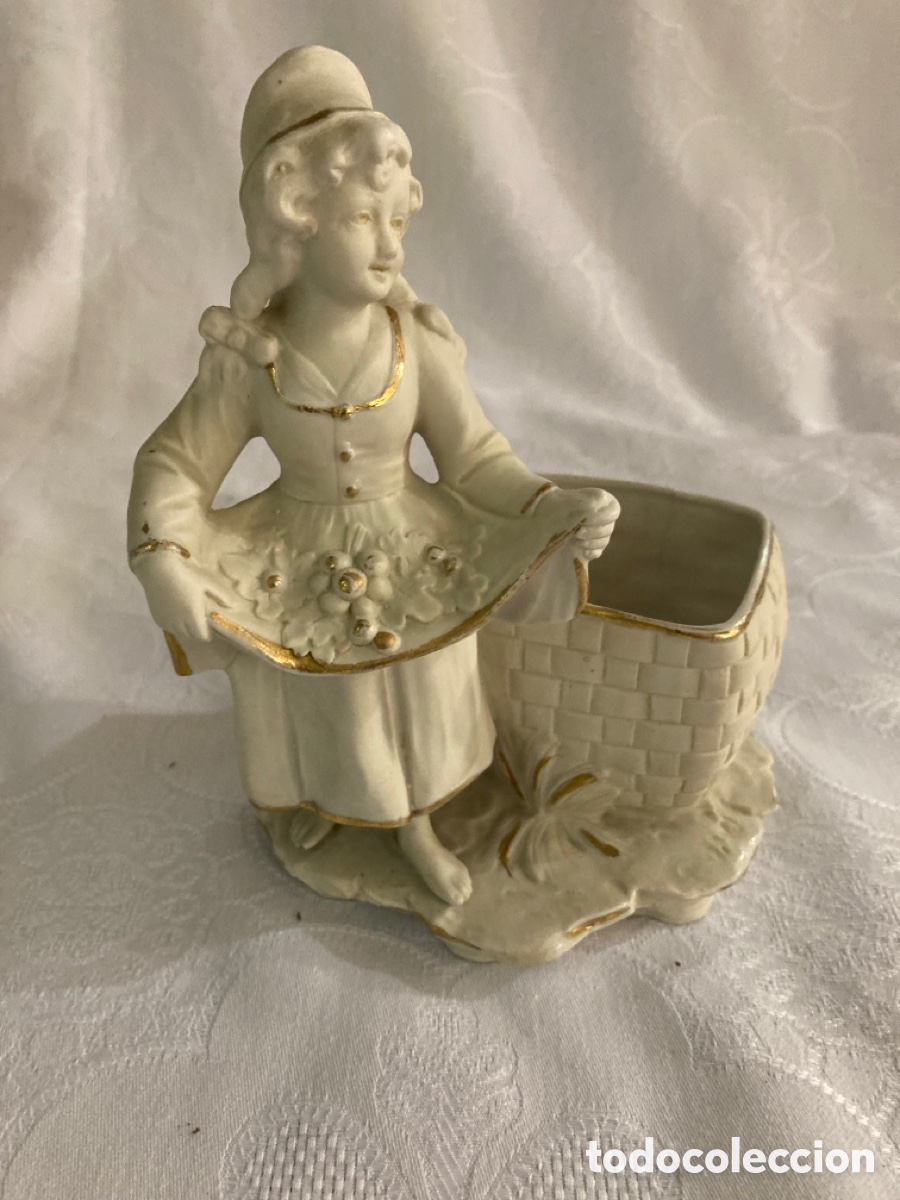 Antig&uuml;edades: Figura biscuit - Foto 2