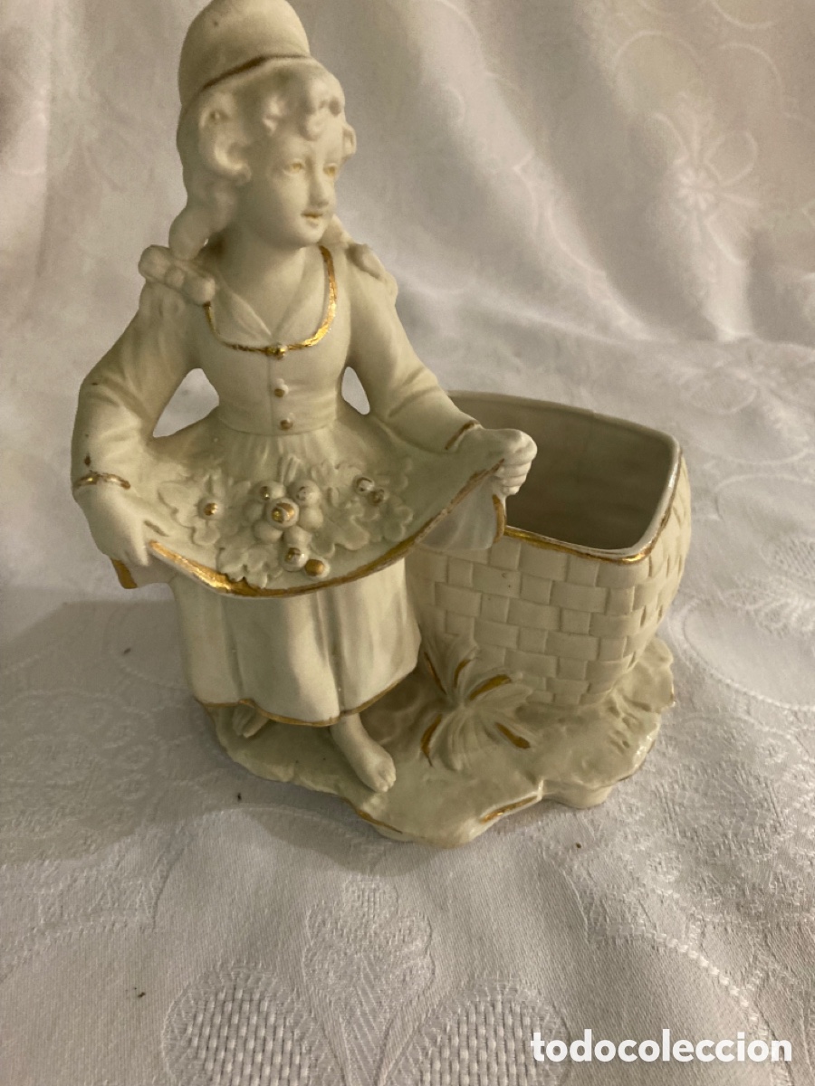 Antig&uuml;edades: Figura biscuit - Foto 1