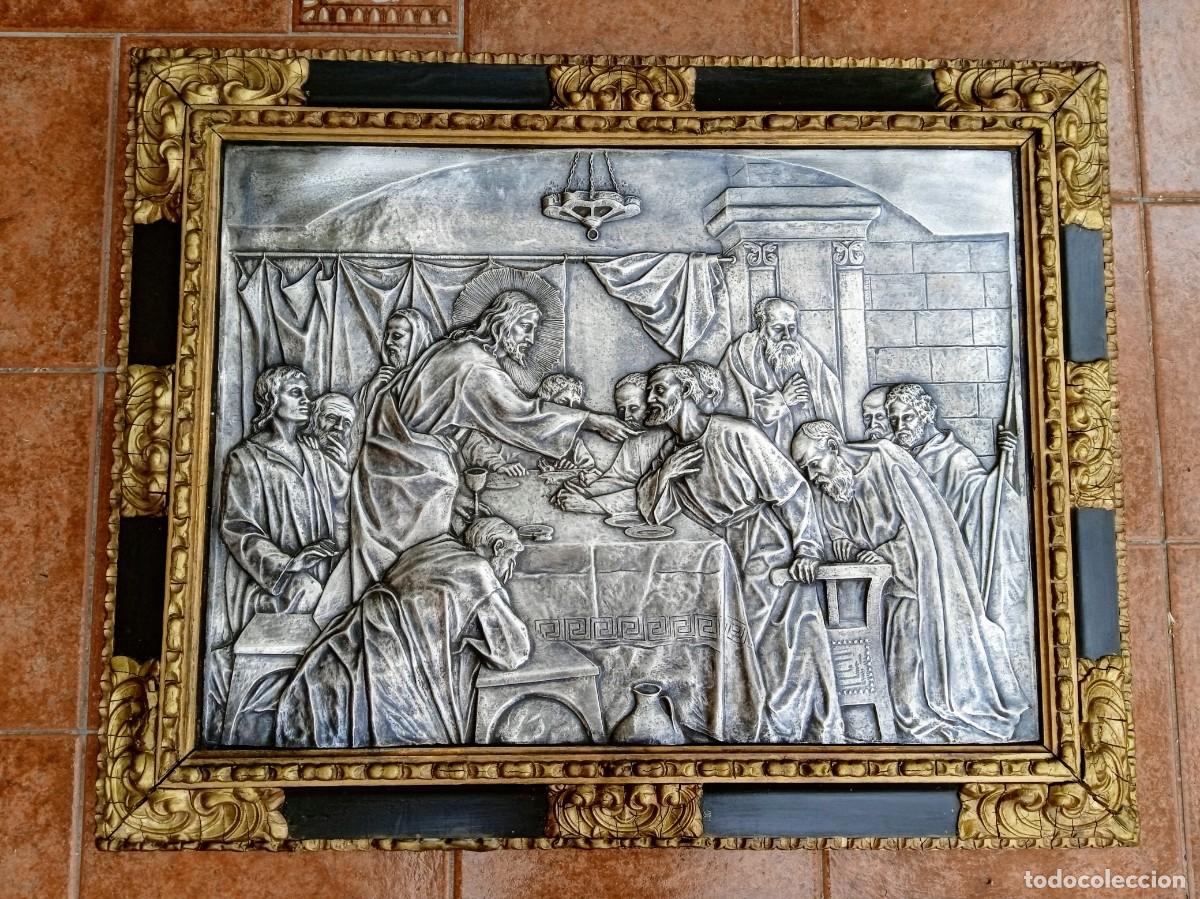 Antig&uuml;edades: Marco antiguo de la Santa Cena del Se&ntilde;or - Foto 1