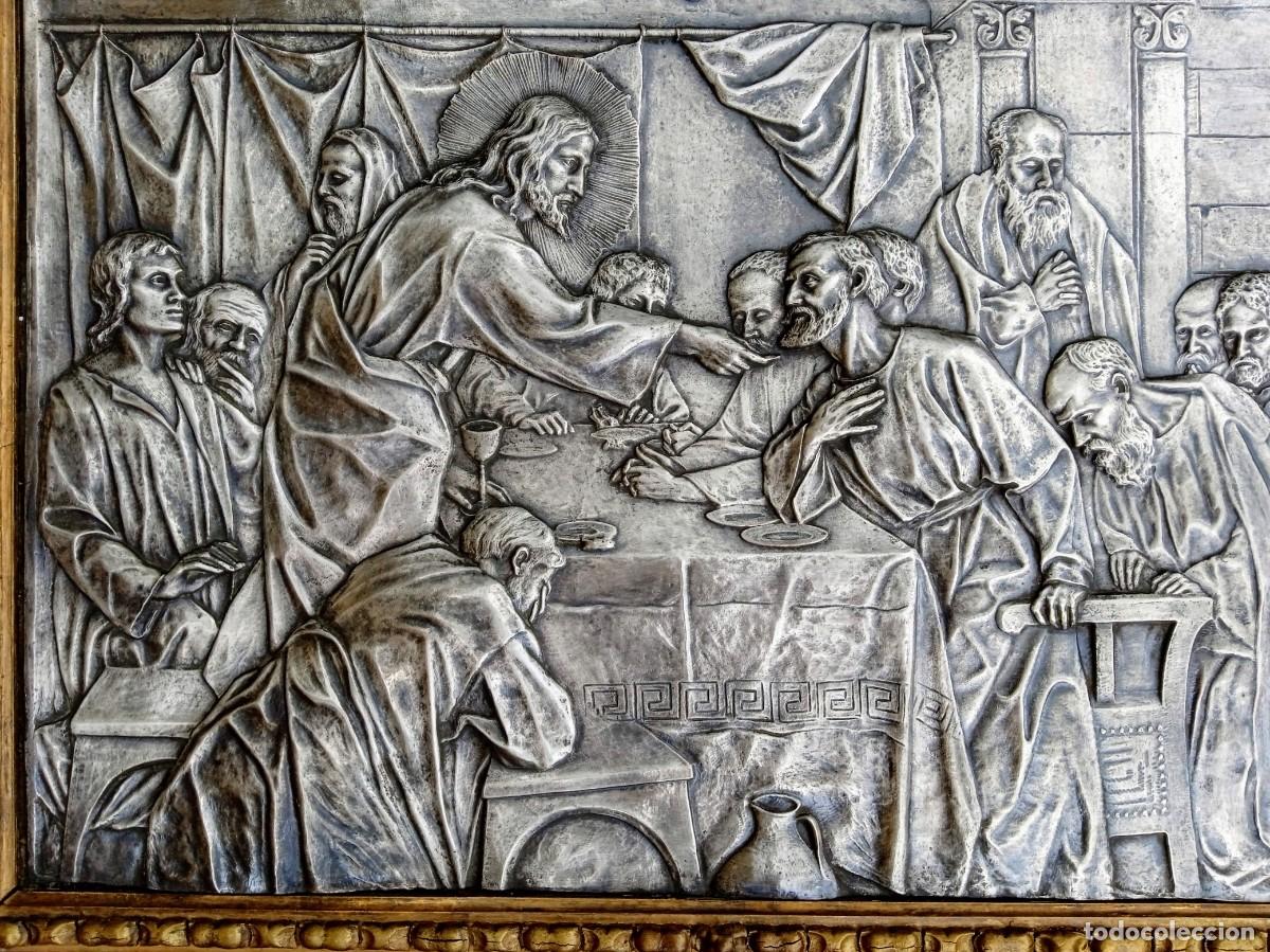 Antig&uuml;edades: Marco antiguo de la Santa Cena del Se&ntilde;or - Foto 2