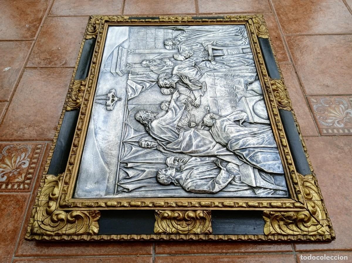 Antig&uuml;edades: Marco antiguo de la Santa Cena del Se&ntilde;or - Foto 4