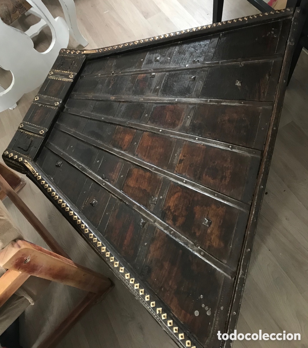 Antig&uuml;edades: Mesa india - Foto 3