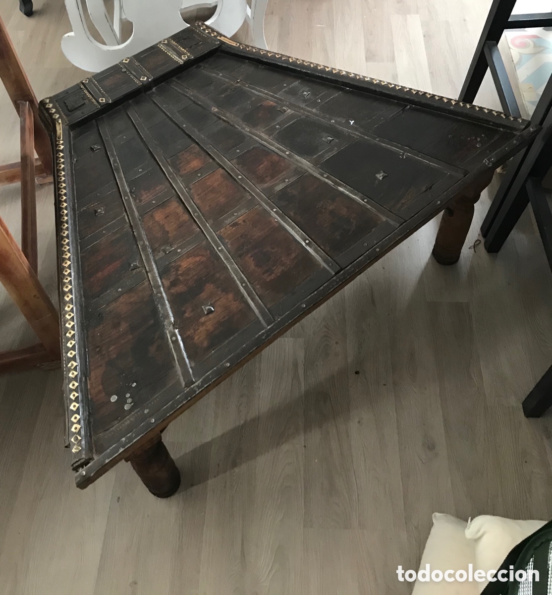 Antig&uuml;edades: Mesa india - Foto 1