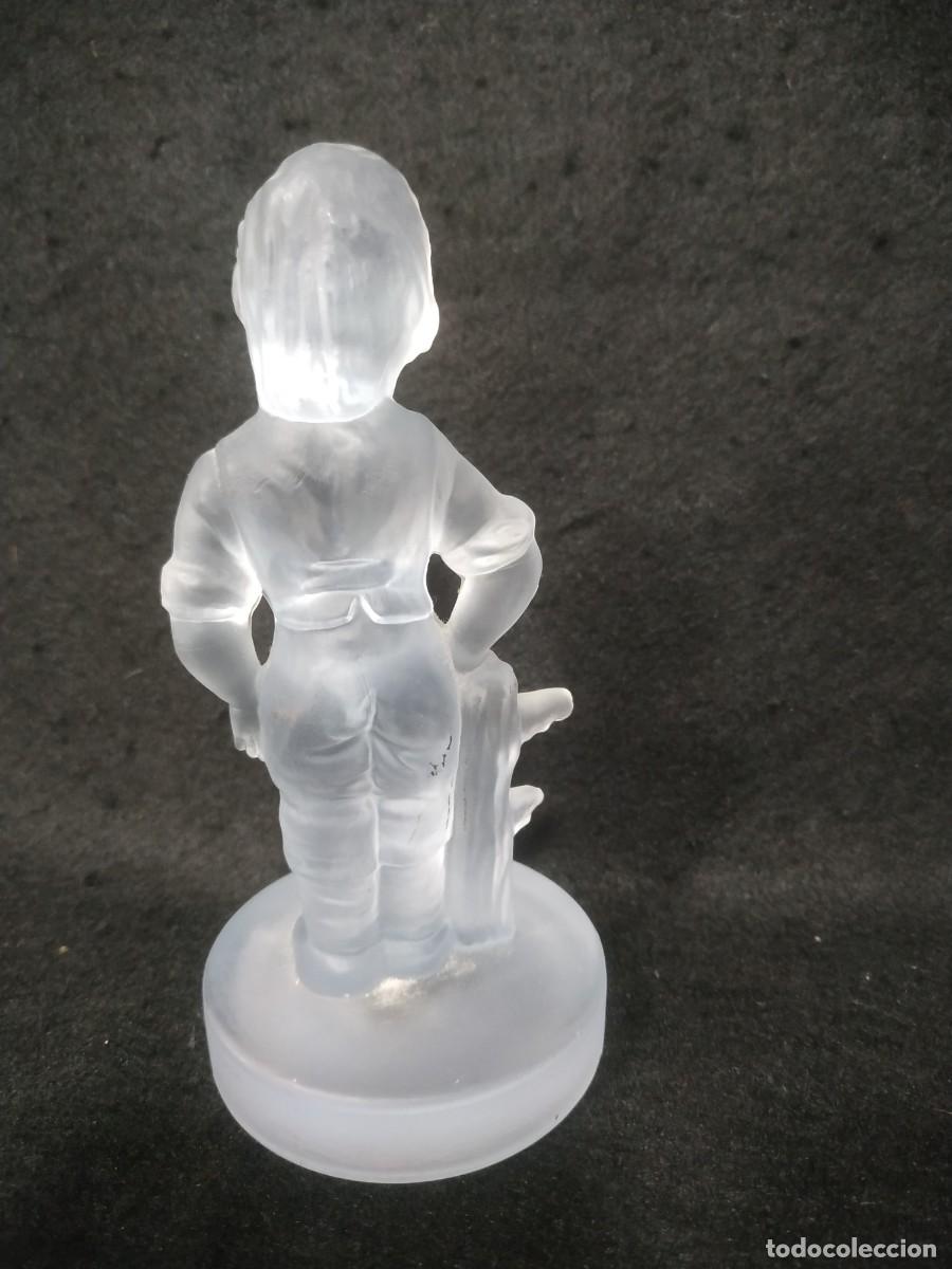 Antig&uuml;edades: FIGURA CRISTAL GLAC&Eacute; - Foto 3