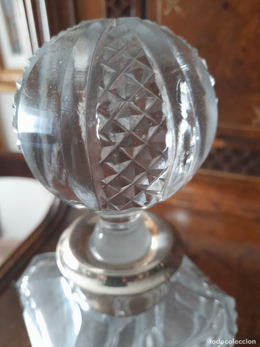 Antig&uuml;edades: Licorera cristal - Foto 2