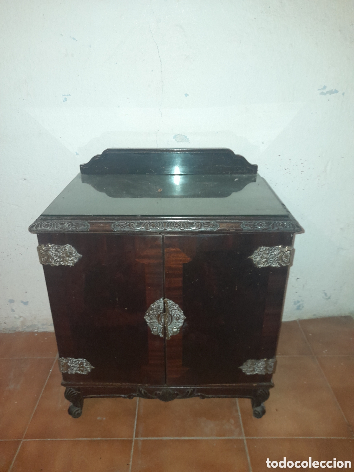 Antig&uuml;edades: Camas con mesita antiguas - Foto 2