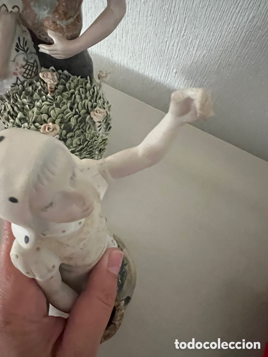 Antig&uuml;edades: Figura porcelana - Foto 2