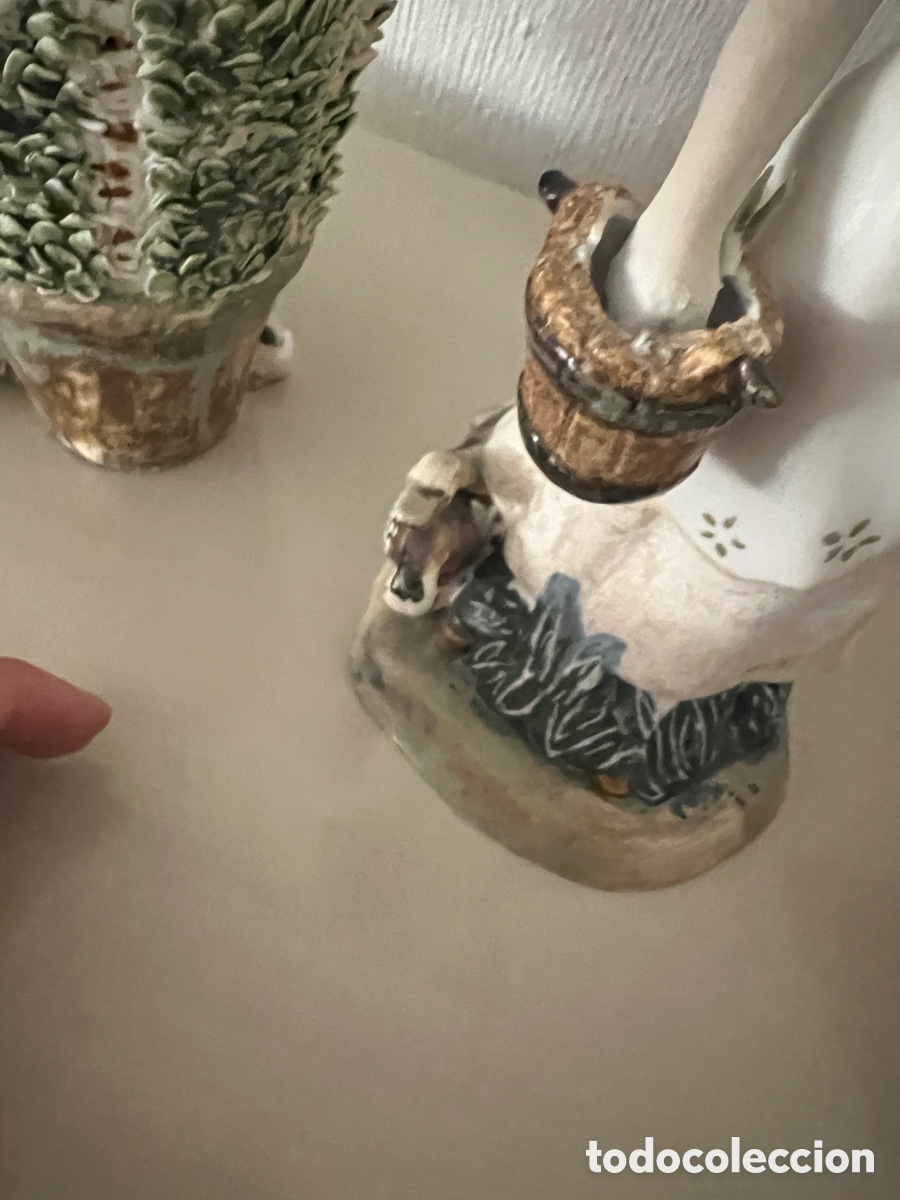 Antig&uuml;edades: Figura porcelana - Foto 3