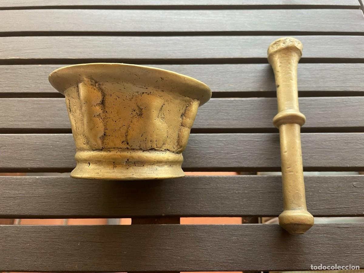 Antig&uuml;edades: ANTIGUO ALMIREZ DE BRONCE MACIZO - Foto 3