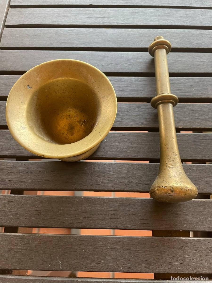Antig&uuml;edades: ANTIGUO ALMIREZ DE BRONCE MACIZO - Foto 1