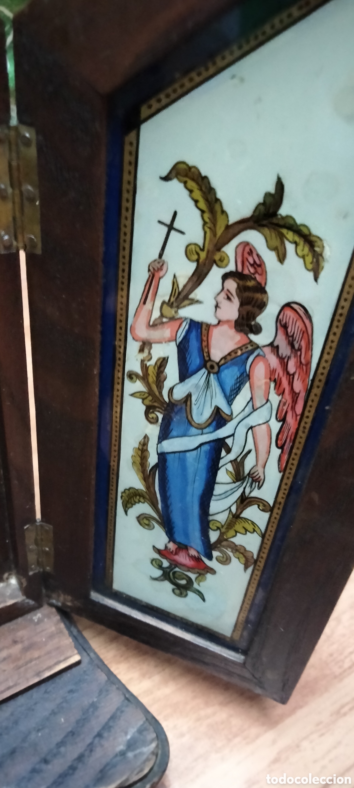 Antig&uuml;edades: ANTIGUA CAPILLA MADERA - Foto 5