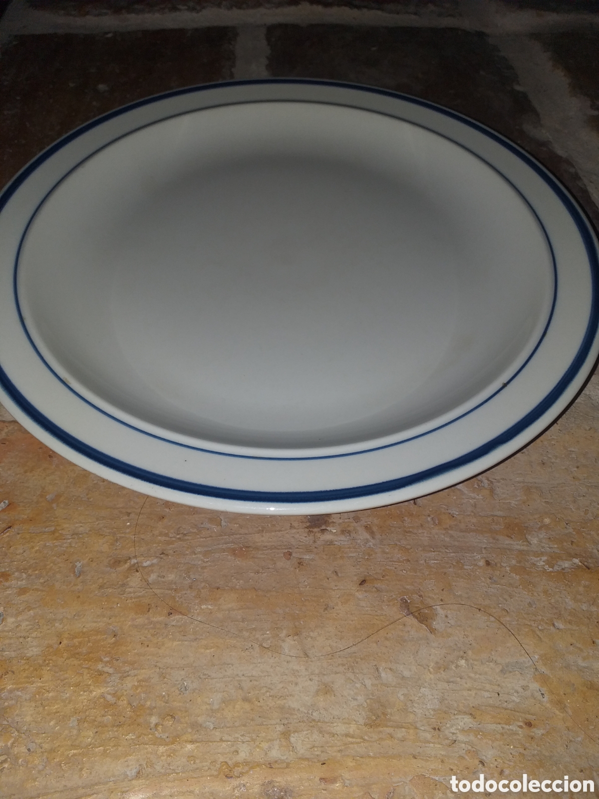 Antig&uuml;edades: Plato (stuneware made in china) - Foto 5