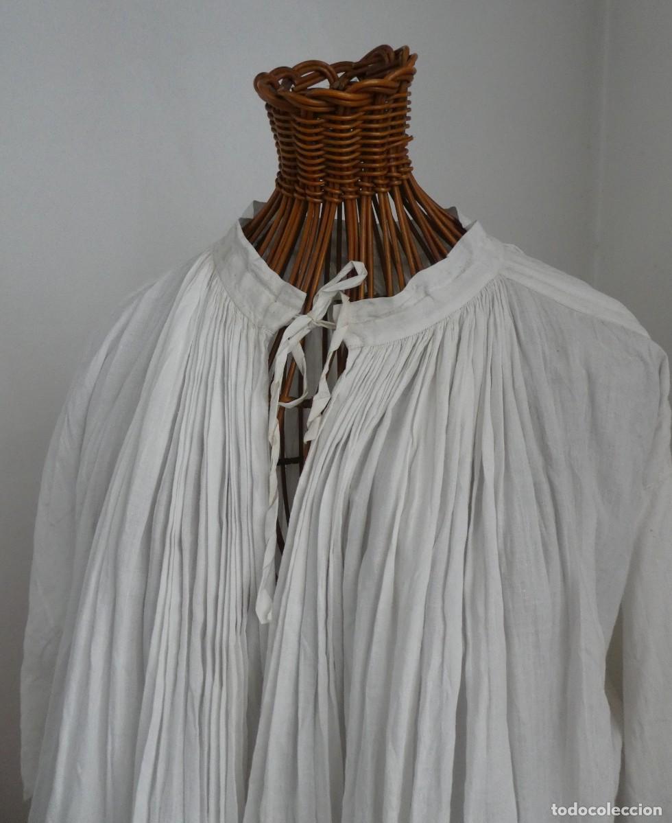 antiguo roquete de lino talla grande - indument - Comprar Outras