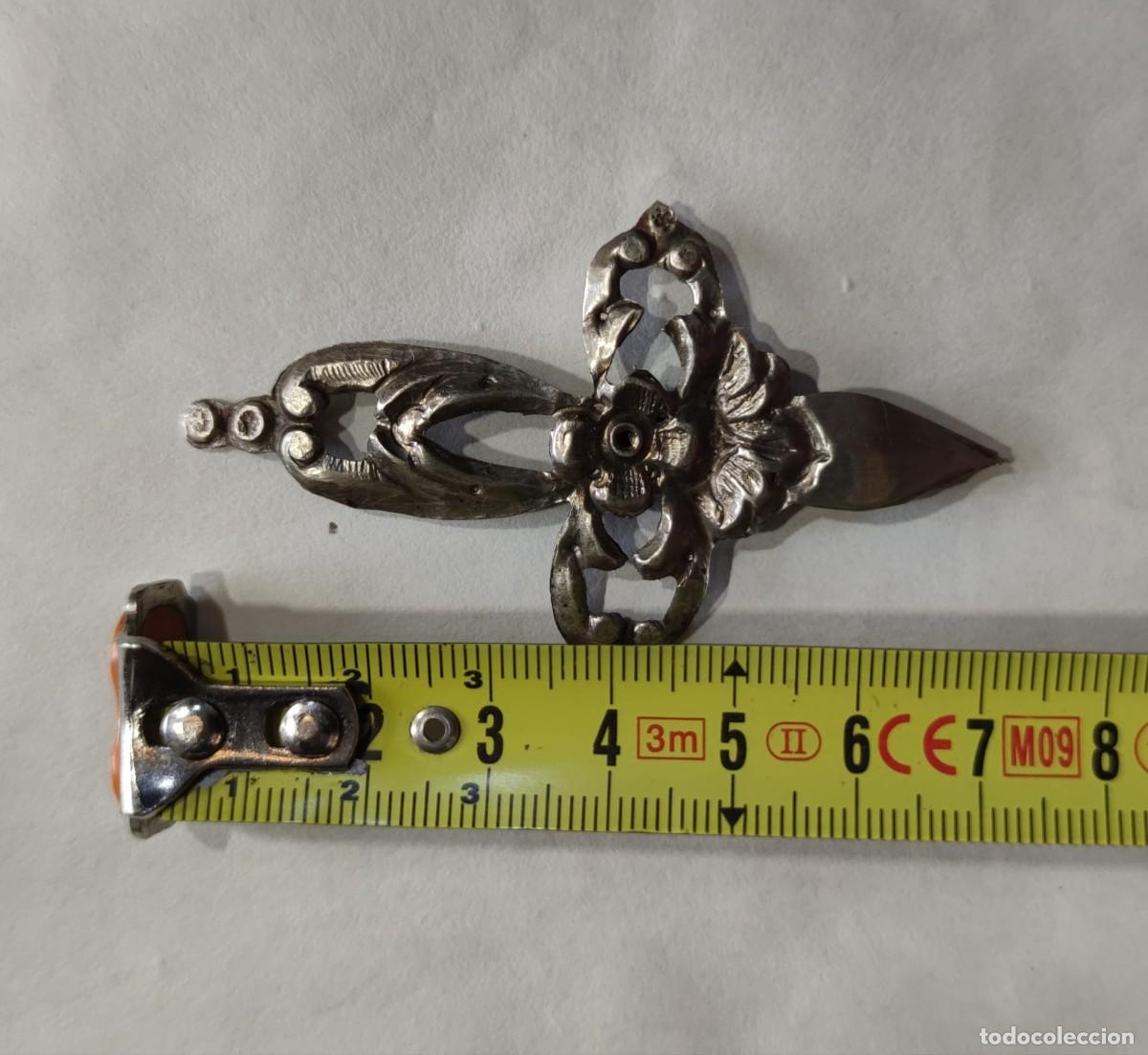 Antig&uuml;edades: ESPADIN DE PLATA (PU&Ntilde;AL) PARA VIRGEN - Foto 2