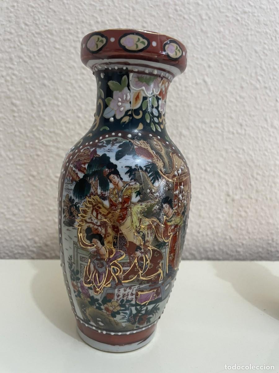 Antig&uuml;edades: Jarron chino estilo satsuma - Foto 1