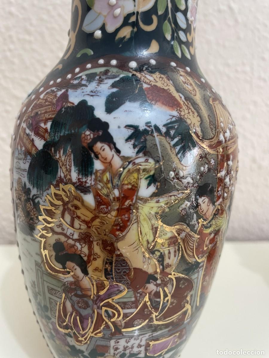 Antig&uuml;edades: Jarron chino estilo satsuma - Foto 2