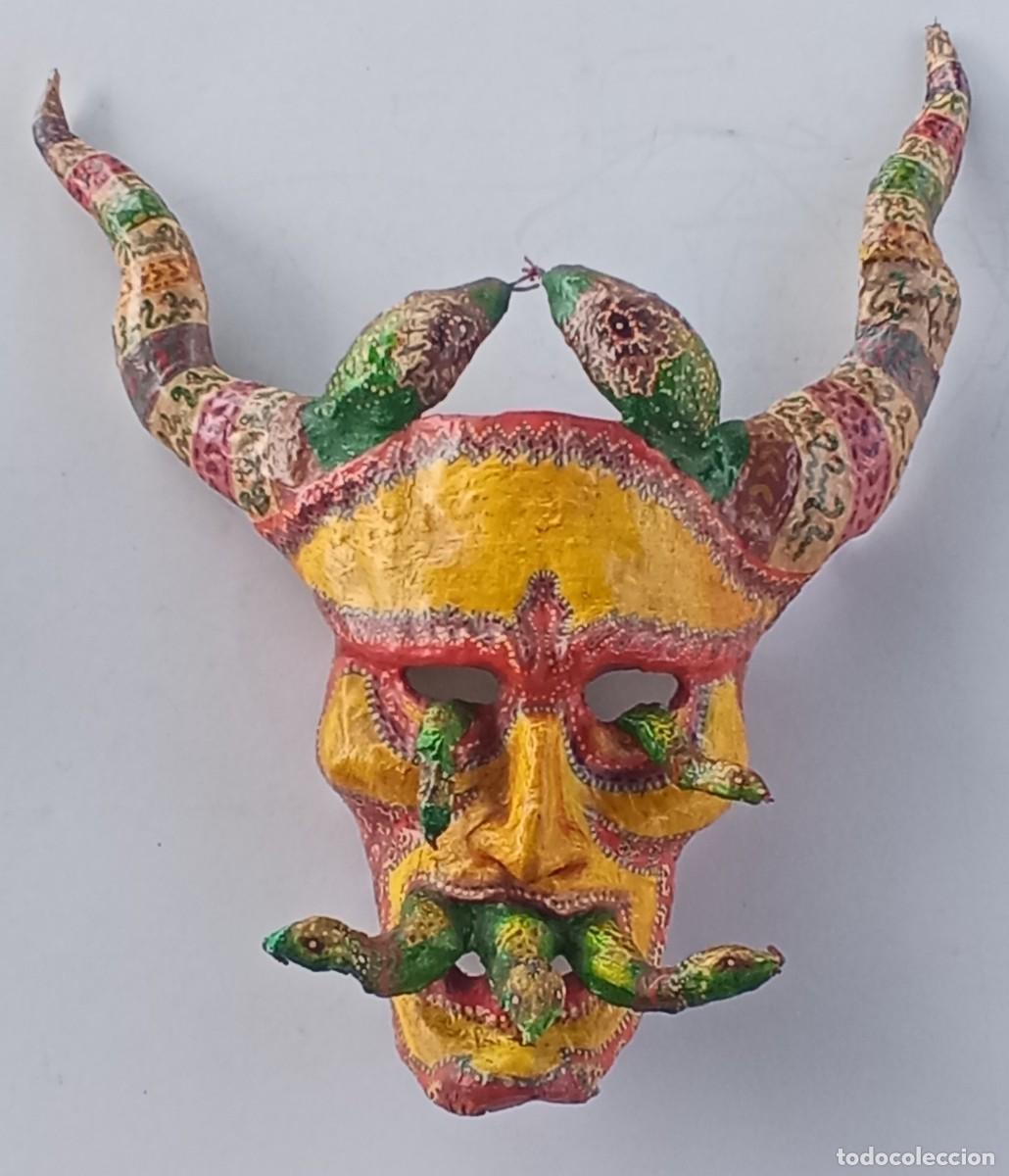 Antig&uuml;edades: M&aacute;scara decorativa. - Foto 1