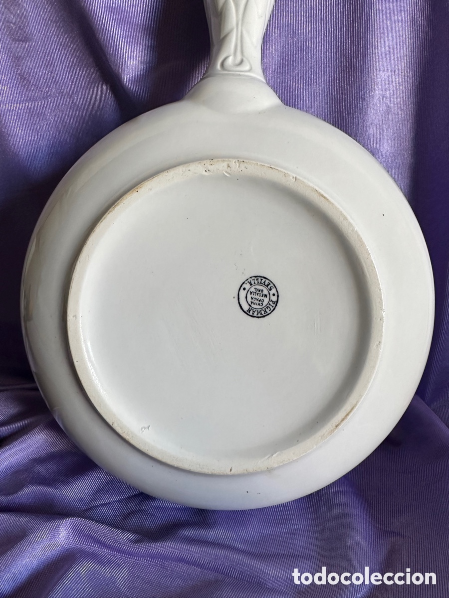 Antig&uuml;edades: Escupidera pickman china opaca - Foto 6