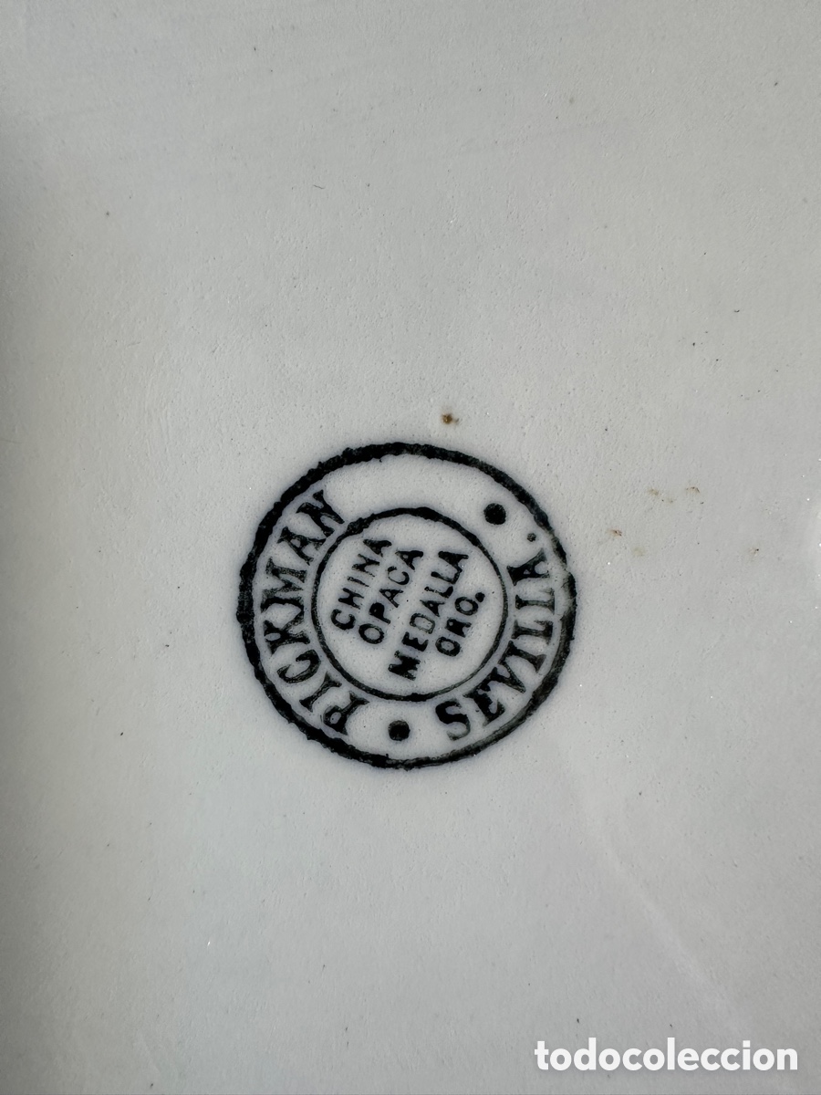 Antig&uuml;edades: Escupidera pickman china opaca - Foto 8