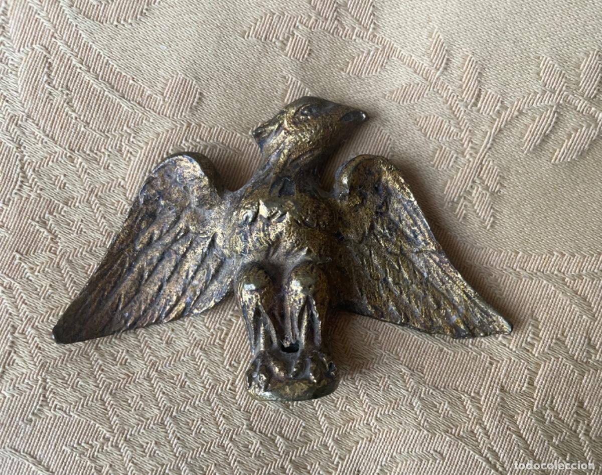 Antig&uuml;edades: ANTIGUA AGUILA DE BRONCE - Foto 3