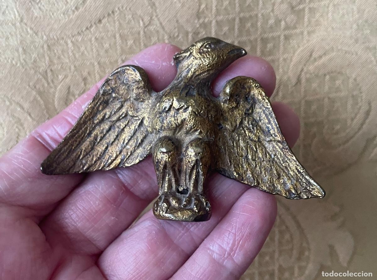 Antig&uuml;edades: ANTIGUA AGUILA DE BRONCE - Foto 4