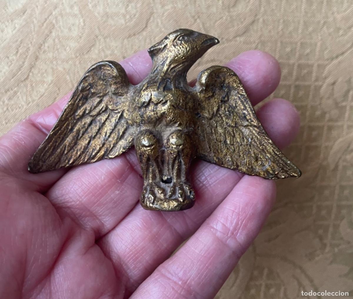 Antig&uuml;edades: ANTIGUA AGUILA DE BRONCE - Foto 8