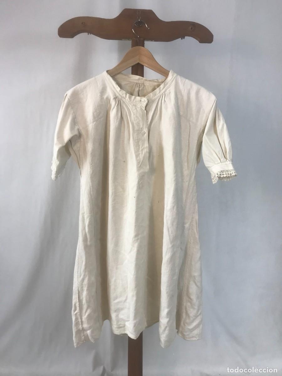 Antig&uuml;edades: ANTIGUA CAMISA DE LINO - Foto 1
