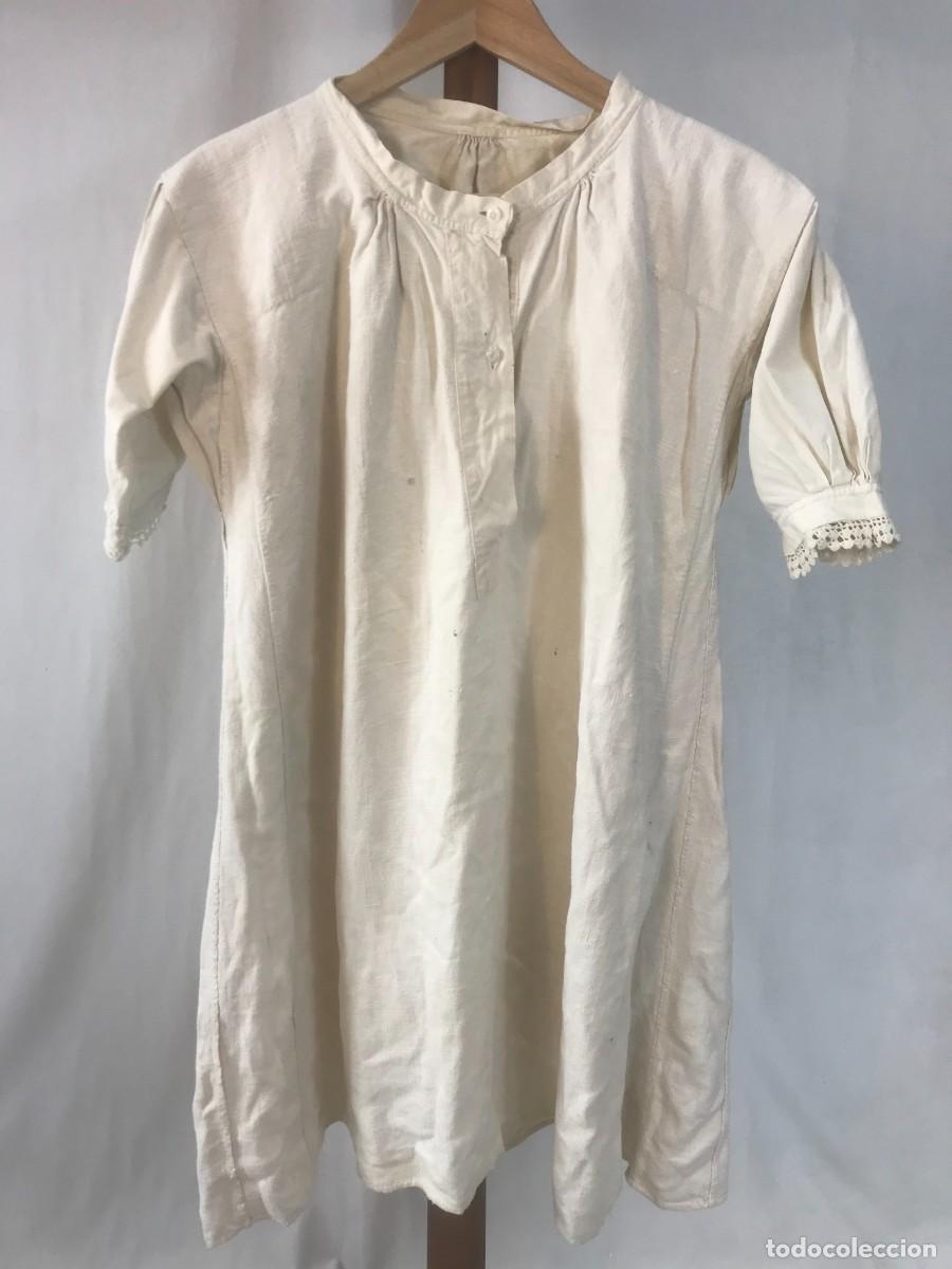 Antig&uuml;edades: ANTIGUA CAMISA DE LINO - Foto 2