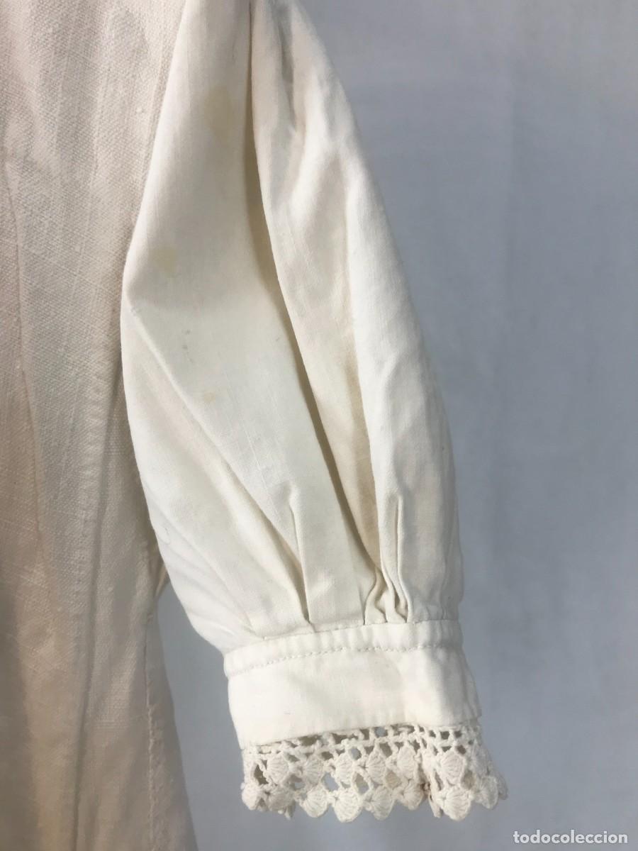 Antig&uuml;edades: ANTIGUA CAMISA DE LINO - Foto 3