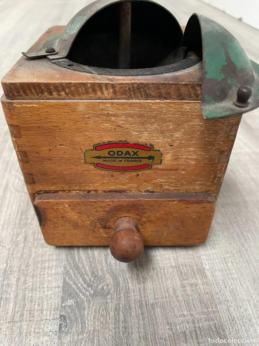 Antig&uuml;edades: ANTIGUO MOLINILLO DE CAFE FRANCES MARCA ODAX - Foto 2