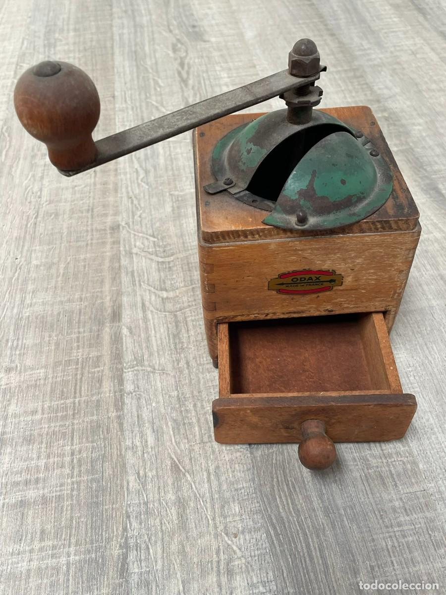 Antig&uuml;edades: ANTIGUO MOLINILLO DE CAFE FRANCES MARCA ODAX - Foto 3